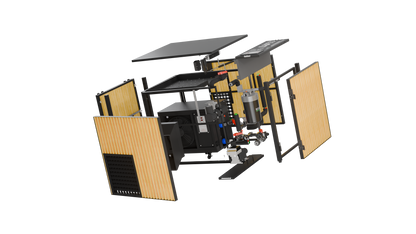 RevX Acrylic X Tub Cold Plunge + LUX High Performance Chiller and Filtration System